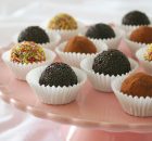 Receta de trufas de chocolate negro