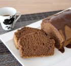 Bizcocho de café y chocolate sin azúcar