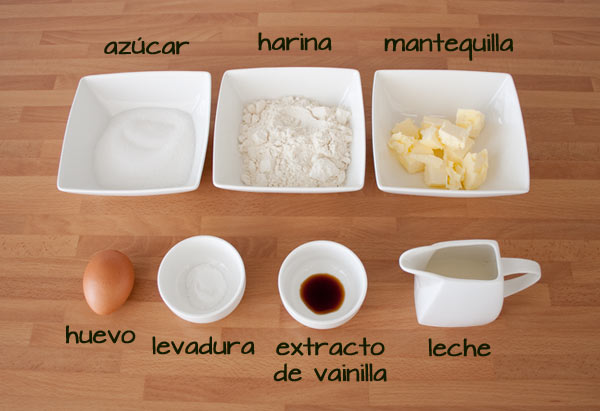 Ingredientes para hacer cake pops fáciles