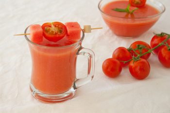 Receta de gazpacho de sandía fácil y rápido