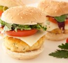 Hamburguesas de pollo caseras