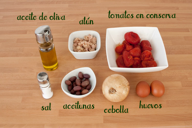 Ingredientes ensalada murciana