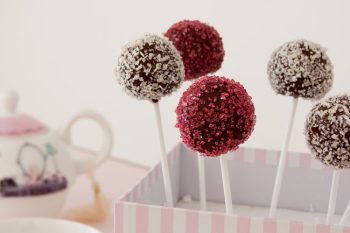 Cake pops sin gluten ni leche