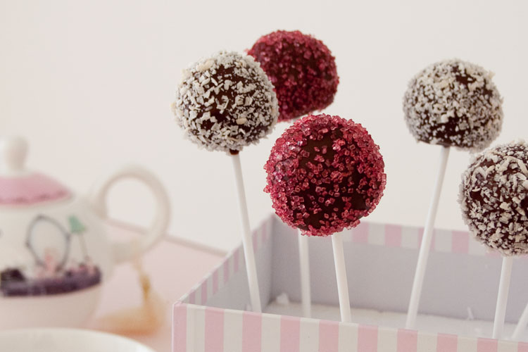 Cake pops sin gluten ni leche