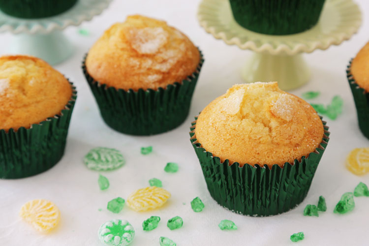 Magdalenas de leche condensada, receta fácil