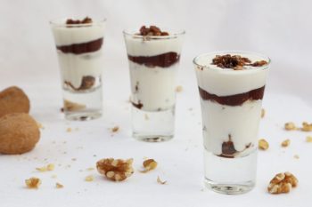 crema de queso de cabra con membrillo y nueces