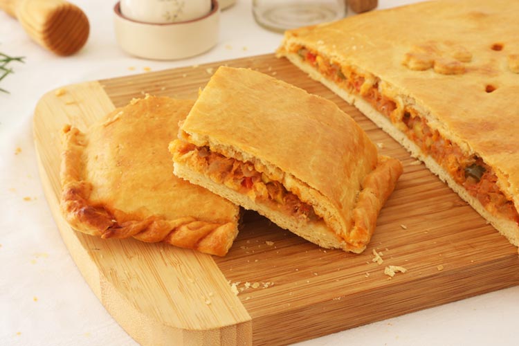 Empanada gallega tradicional