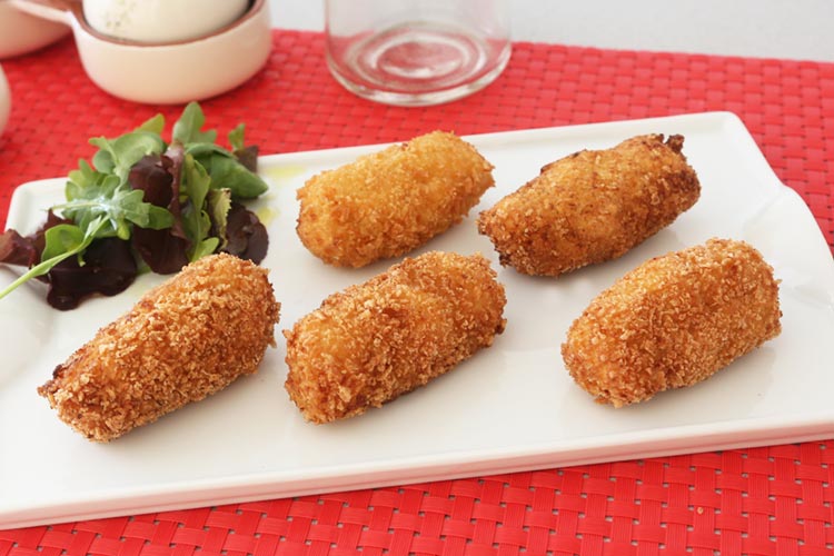 Croquetas de langostinos