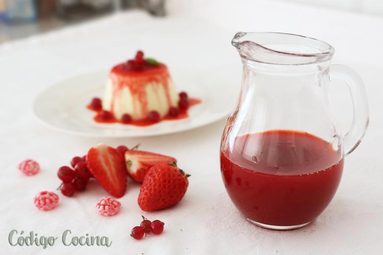 Coulis de fresa