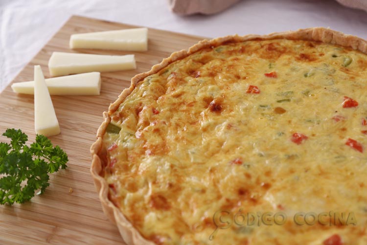 Quiche de verduras fácil