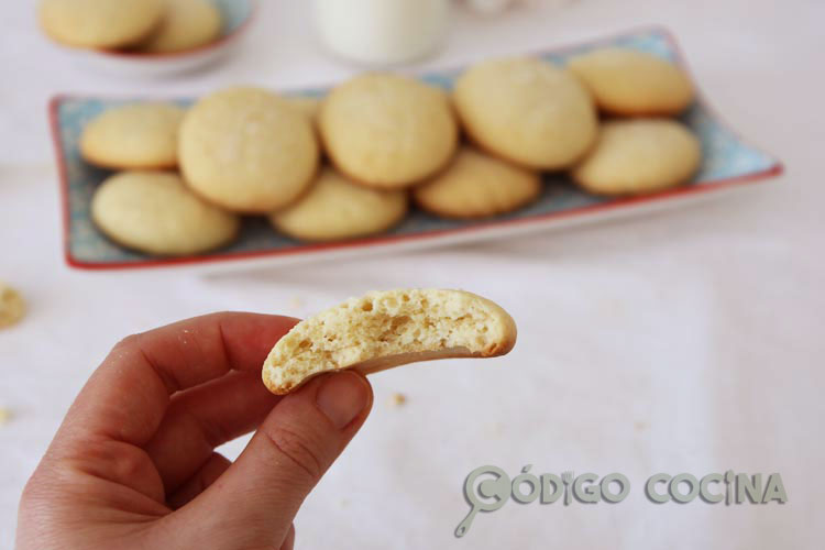 Galletas de nata crujientes