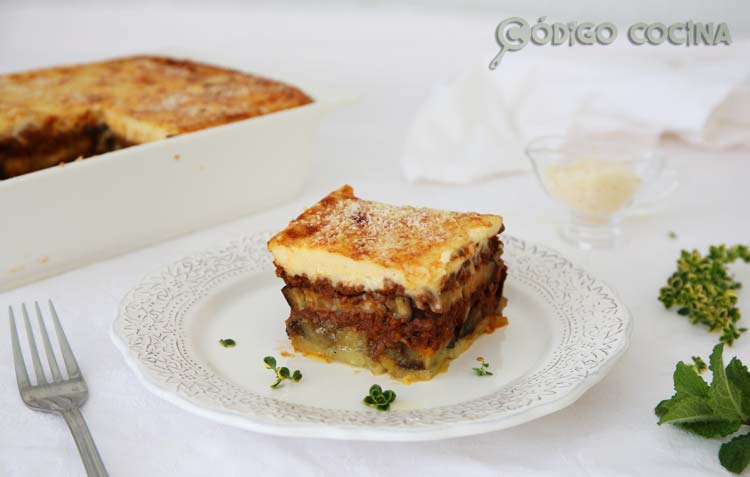 Moussaka griega auténtica