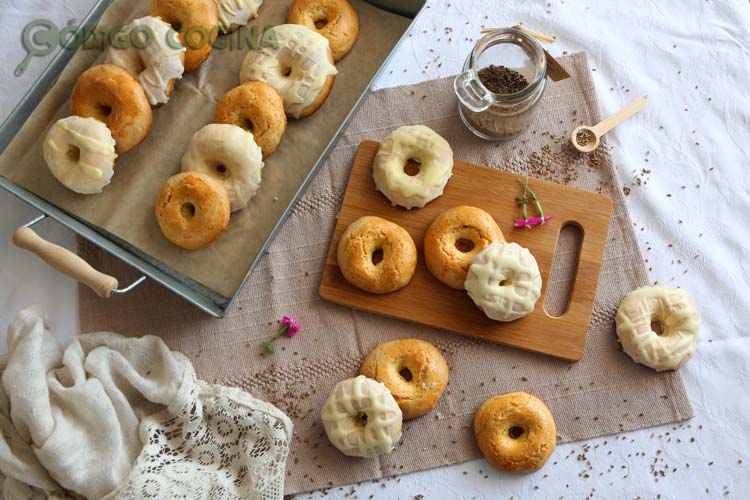 Rosquillas de San Isidro tontas y listas