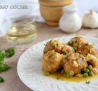 Albóndigas de merluza en salsa verde