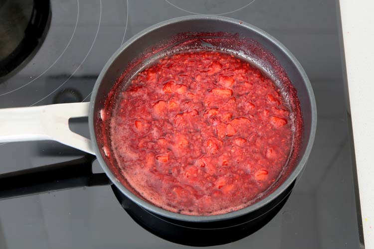 Salsa de frutos rojos