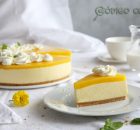 Cheesecake de mango sin horno