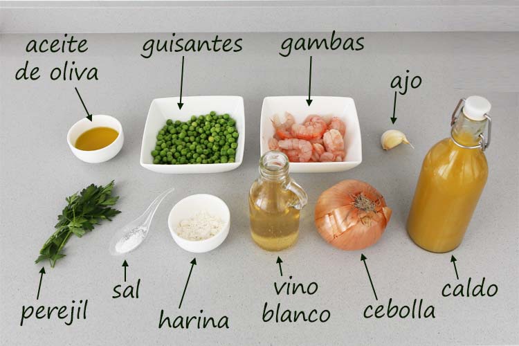 Ingredientes para hacer salsa verde