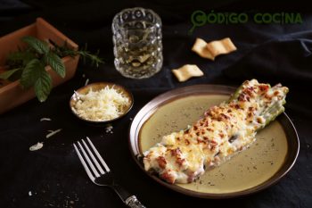 Espárragos verdes gratinados