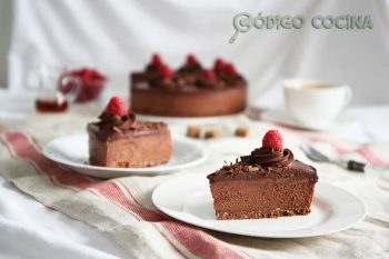 Cheesecake de chocolate