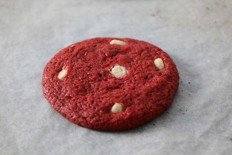 Red velvet cookies