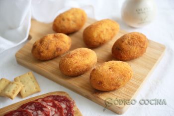 Croquetas de setas y jamón