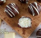 Trufas de coco y leche condensada