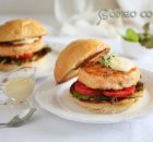 Hamburguesa de salmón, receta fácil