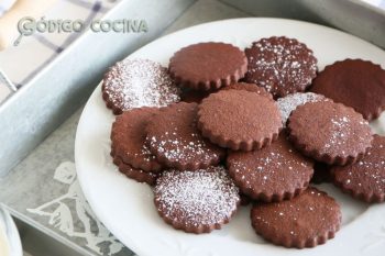 Galletas de cacao o de chocolate fáciles