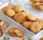 Galletas saladas de queso