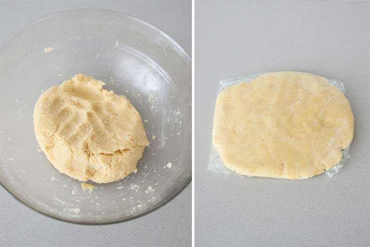 Masa para hacer galletas de queso