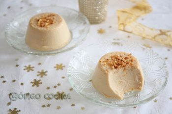 Panna cotta de turrón de Jijona