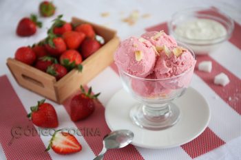 Helado de fresa en Mambo