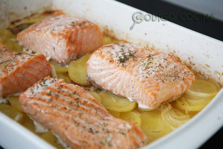 Salmón al horno fácil