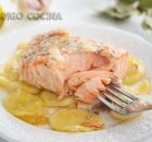 Salmón al horno jugoso