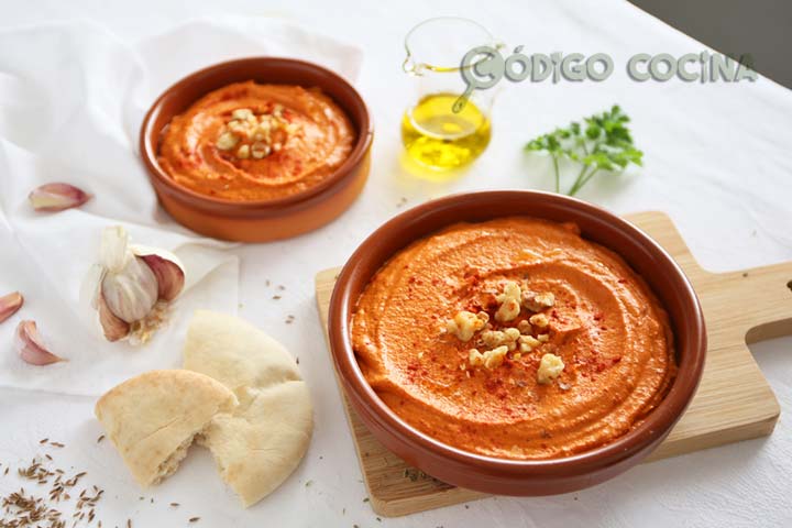 Receta para hacer muhammara