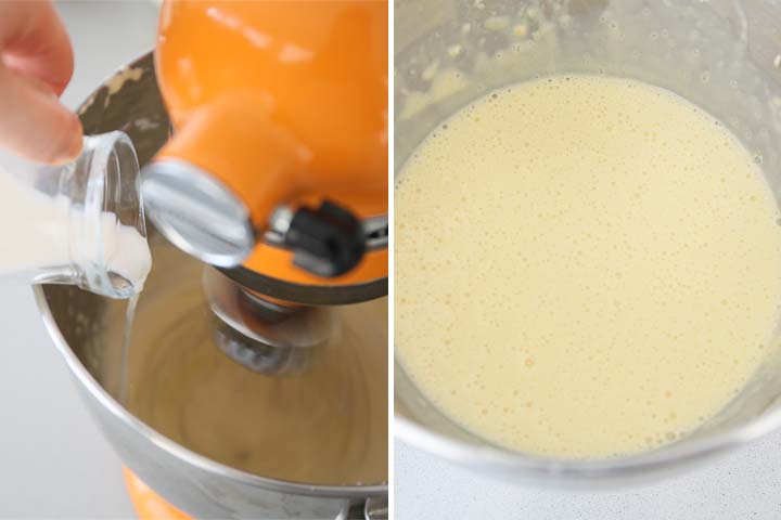 Incorporar la leche