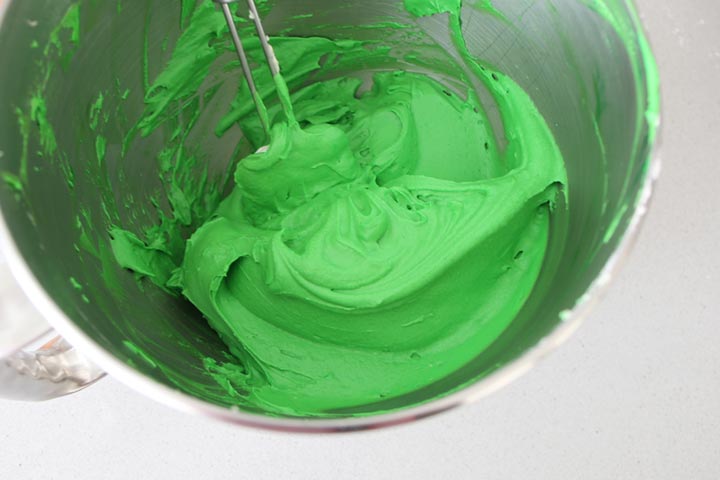 Buttercream verde