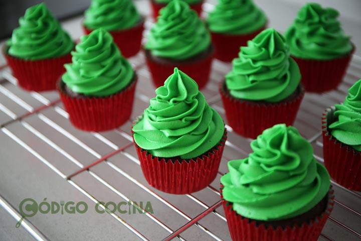 Decorar los cupcakes
