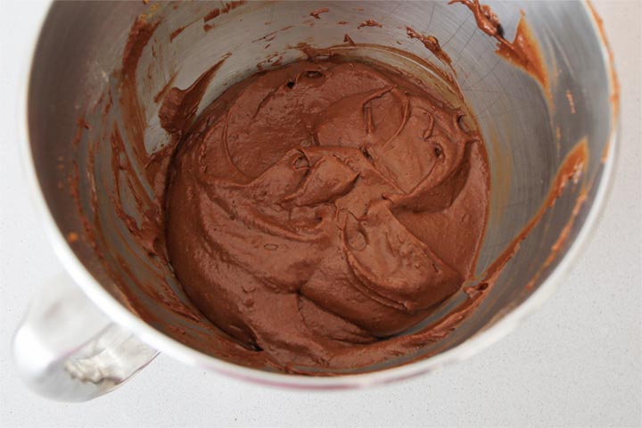 Masa de cupcakes de chocolate