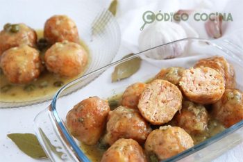 Albóndigas de salmón jugosas