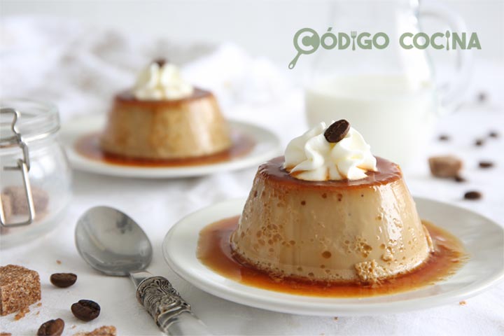 Receta de flan de café cremoso