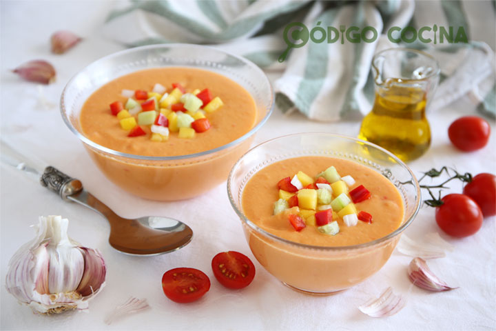 Receta de gazpacho de mango