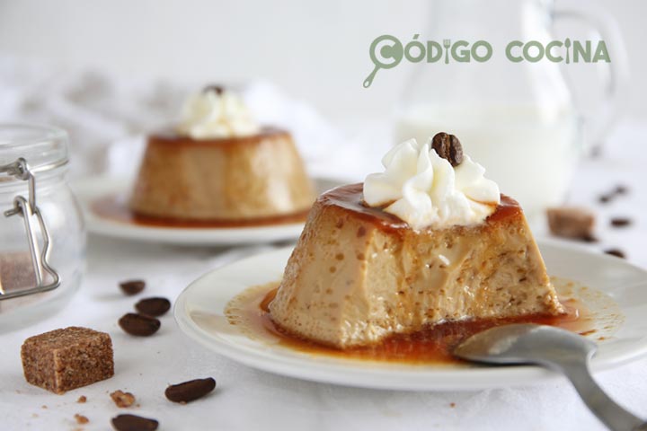 Receta de flan de café fácil