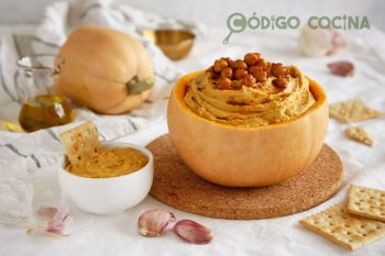 Hummus de calabaza asada