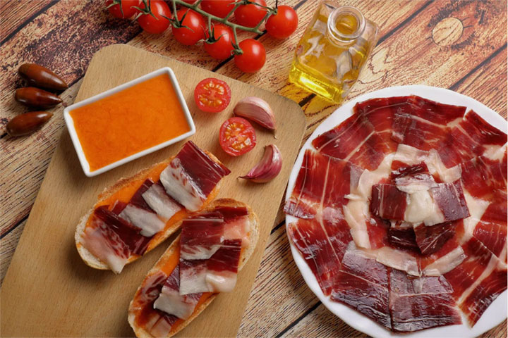 Desayunos con jamón ibérico