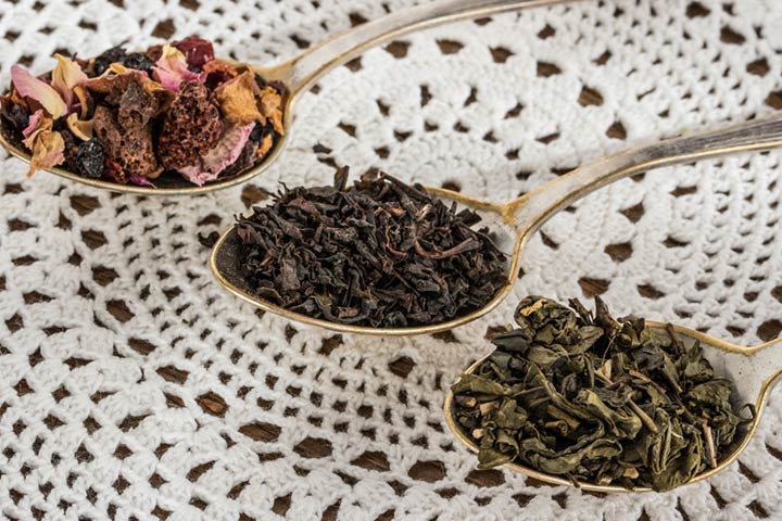 Hojas de té e infusiones