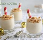 Mousse de turrón sin huevo
