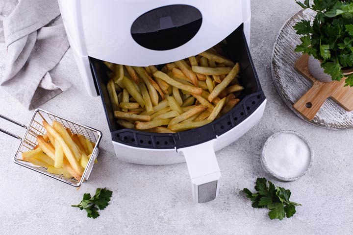 Freidora de aire, uno de los electrodomésticos ideales para una cocina pequeña