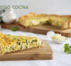 Quiche de calabacín y queso de cabra