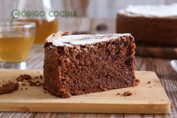 Receta de bizcocho de chocolate